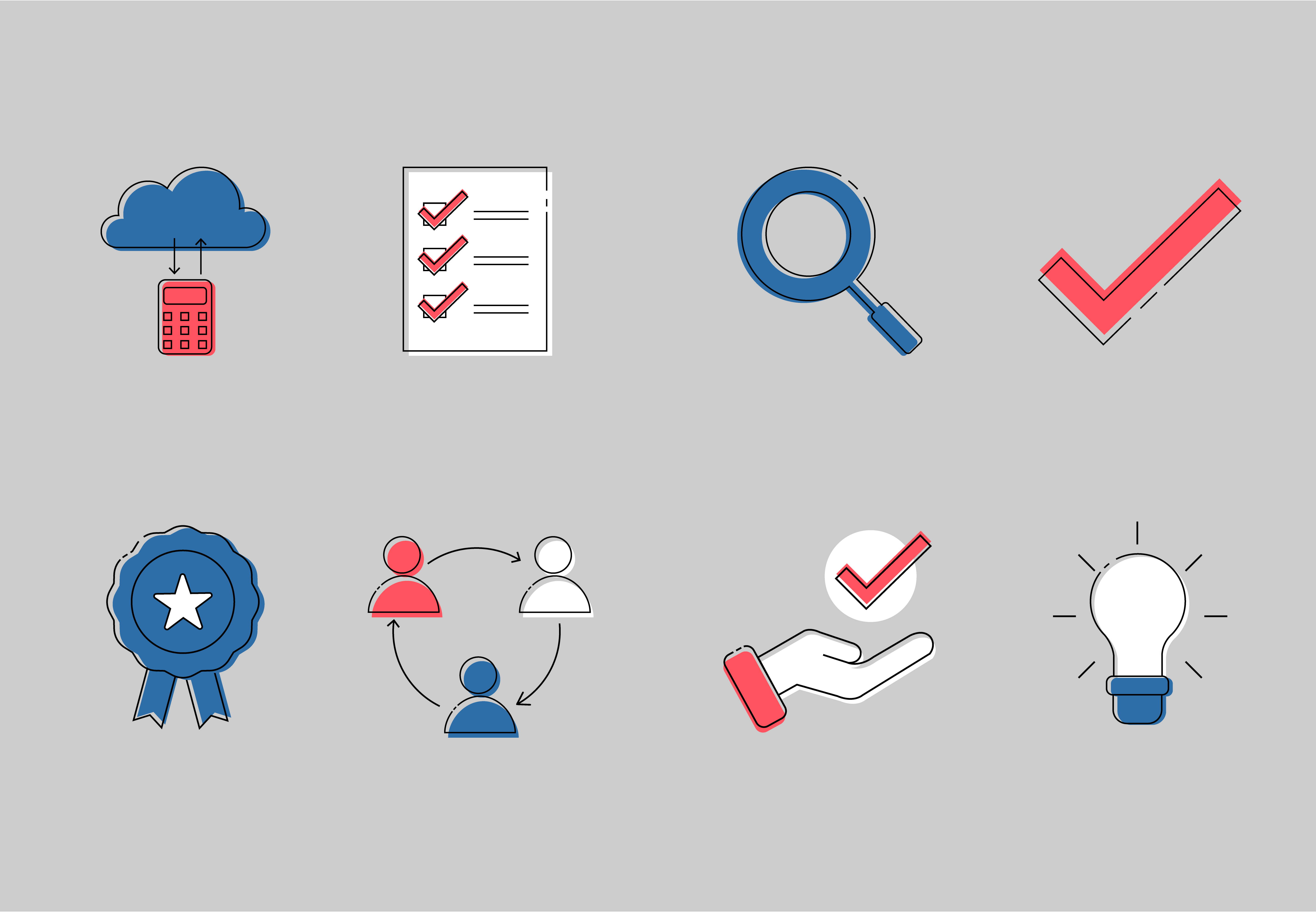 Icon collection for Element8