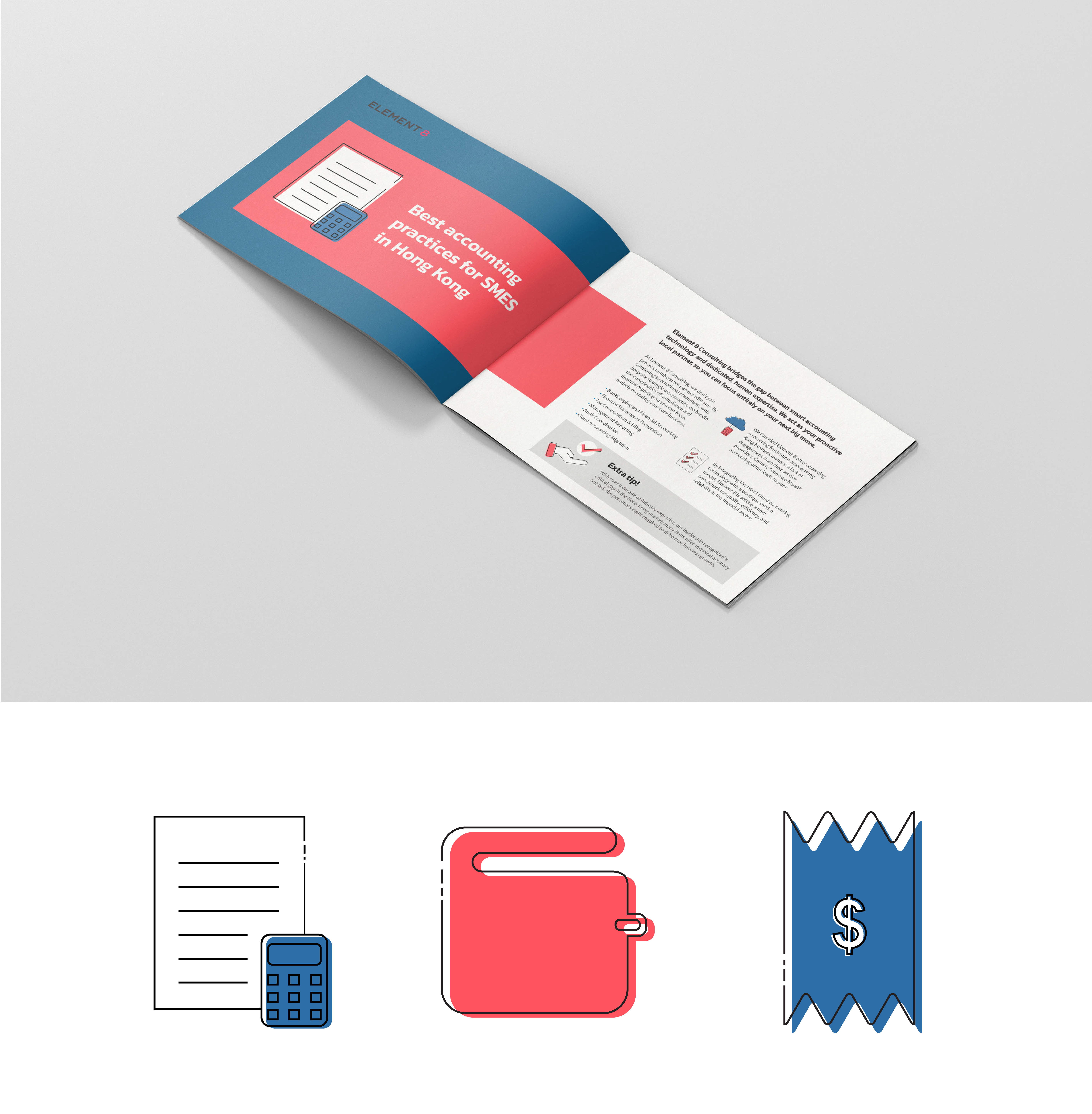 Icon collection for Element8