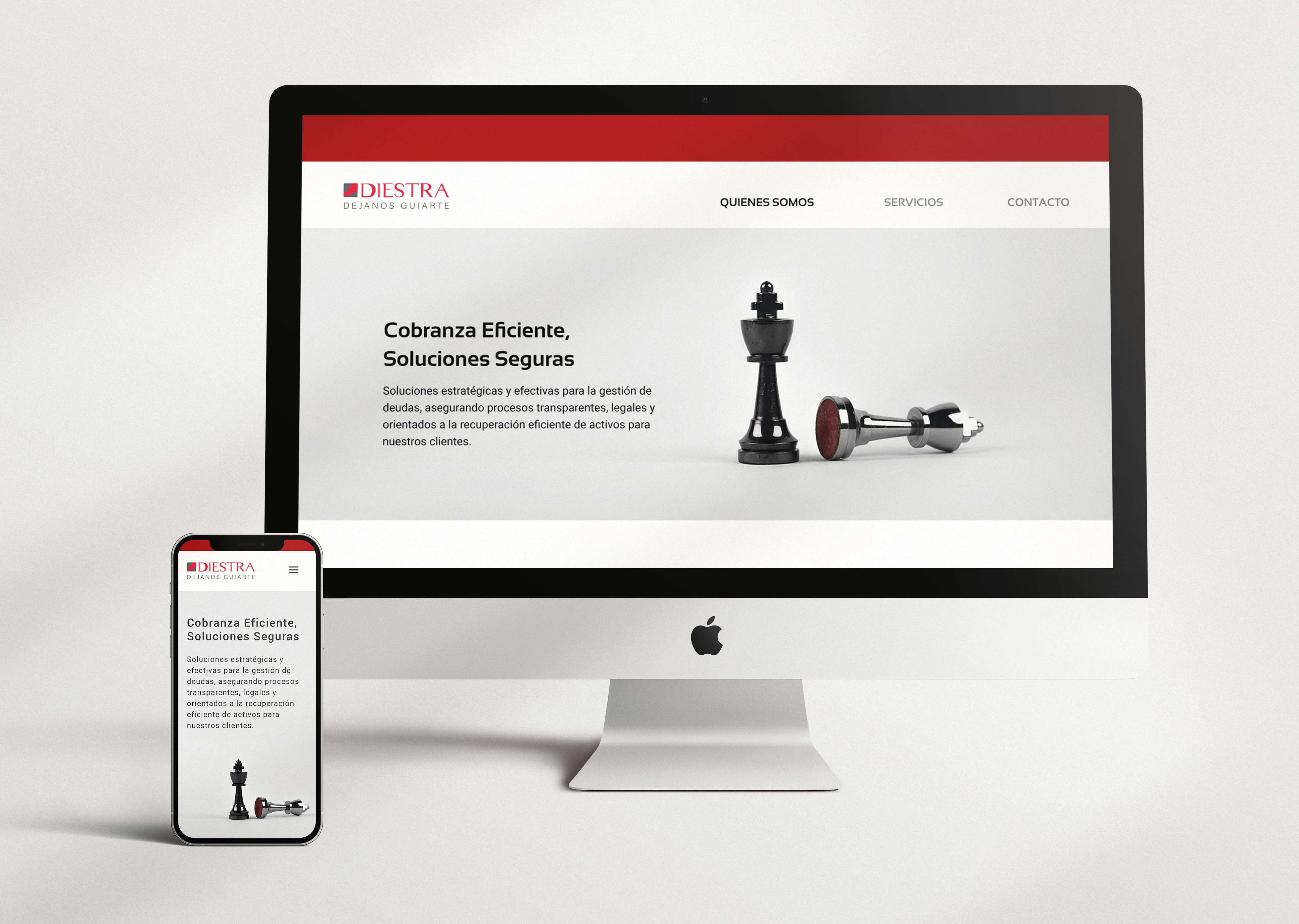 Diestra Website Redesign