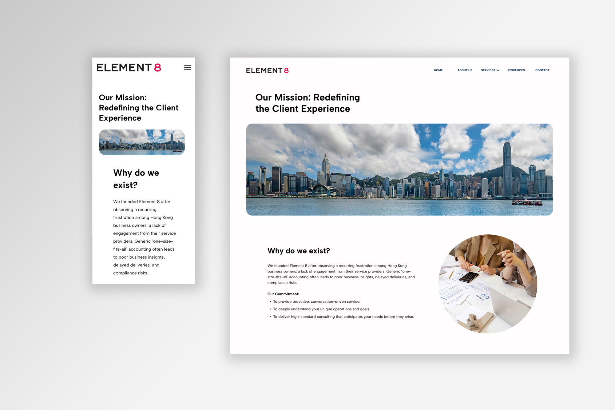 Element 8 Site