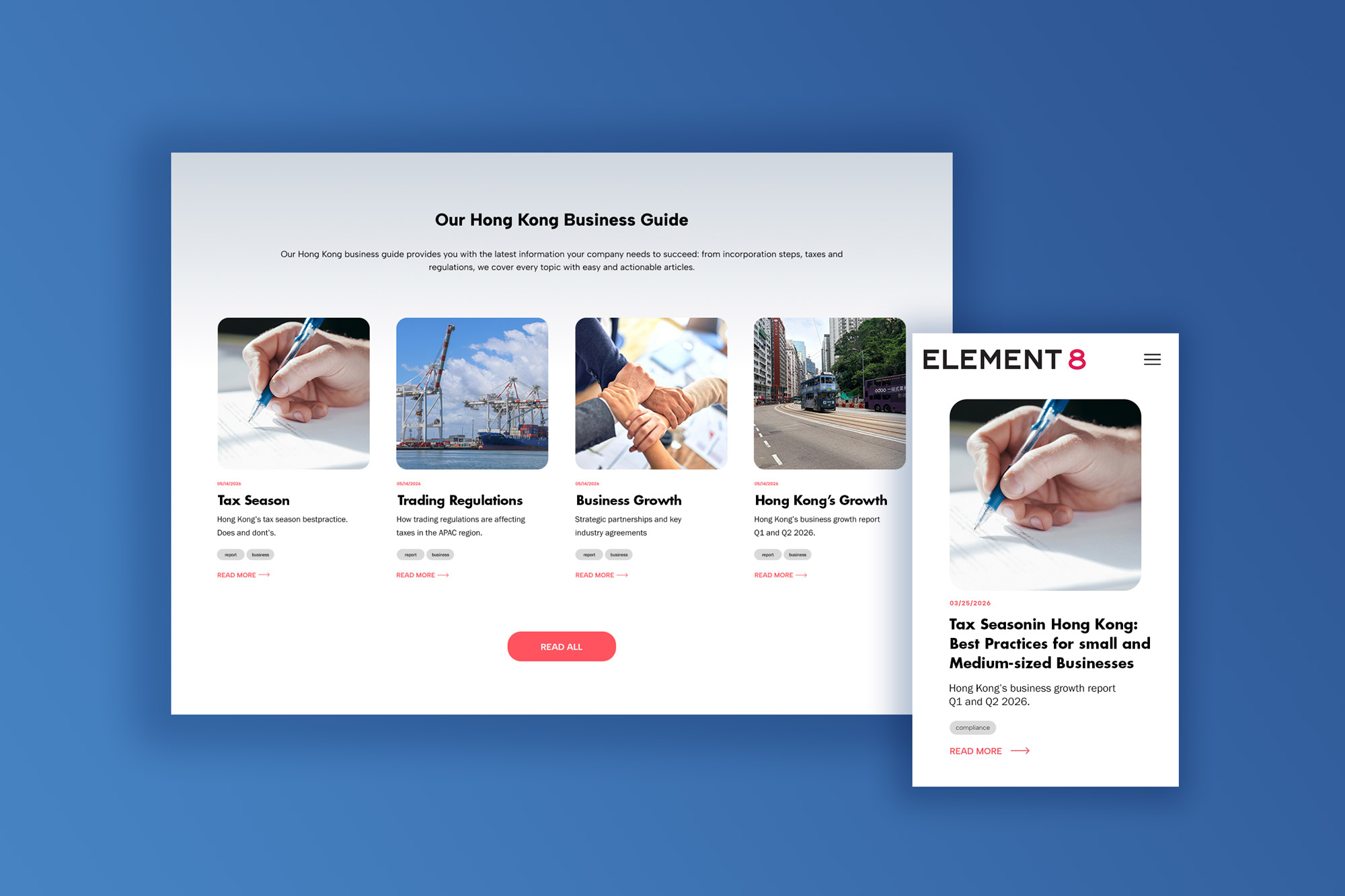 Element 8 Site